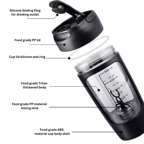 Blendify™ PRO Protein Shaker Bottle